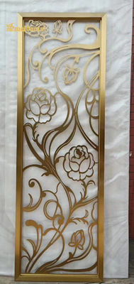 Buen precio Espejo de oro divisor de habitación de acero inoxidable 0,3-3,0 mm de espesor en línea