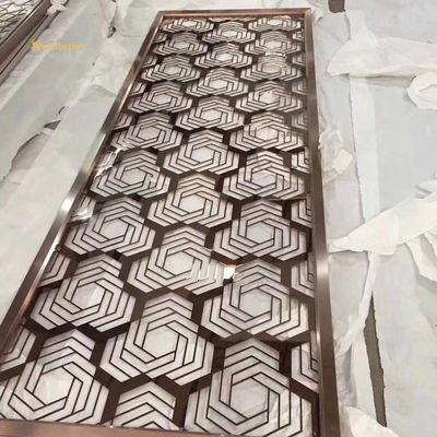 Buen precio Línea de cabello divisor de habitación de acero inoxidable 0,3 mm de espesor en línea