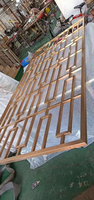 Buen precio tamaño adaptable de acero inoxidable del tabique del color del espejo del oro 201 304 en línea