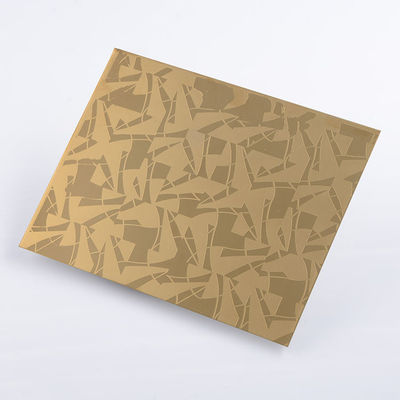 Buen precio Elevador de encargo que graba al agua fuerte la hoja de acero inoxidable decorativa 1219x2438m m en línea