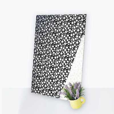 Buen precio Anchura estándar inoxidable grabada al agua fuerte espejo 1500m m del estruendo de la hoja de acero en línea