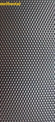 El sello inoxidable grabado en relieve 304 del espejo de la hoja de acero de la decoración acabó ASTM