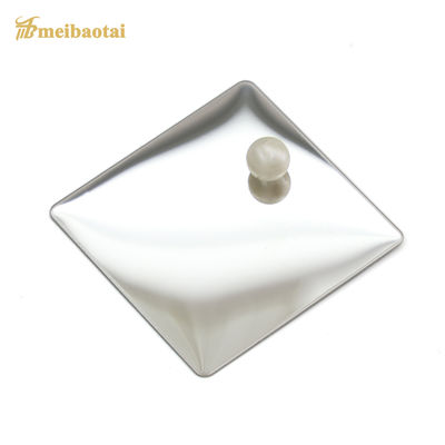 Refracción de espejo JIS Estándar de 1,2 mm de espesor Hoja decorativa de acero inoxidable para paneles de pared