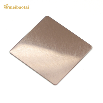 grado de acero inoxidable decorativo 304 Viberation de la chapa 2m m de la longitud de 5000m m