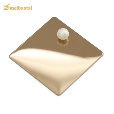 hoja de acero inoxidable decorativa 201J1 j2 304 Rose Gold Blue Purple de oro del grueso de 1.2m m