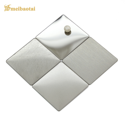 0.3m m laminaron el cepillo sostenible inoxidable de la rayita de la placa de acero 201J2 No.4