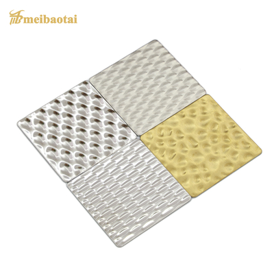 300 Serie 5WL 6WL Placa decorativa de acero inoxidable GB JIS Estándar