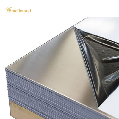 NO.4 Superficie 201 chapa de acero inoxidable laminada en frío 4x8 DIN EN placa estándar