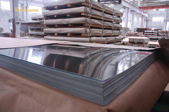 410 430 BA Hojas de acero inoxidable laminadas en frío acabadas