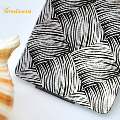 Buen precio ASTM grabó al agua fuerte la hoja de metal inoxidable 304 cuatro pies 1.0M M Thk en línea