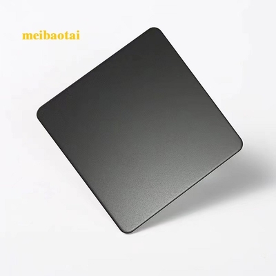 SS304 201 Negro Rosado Oro Arenal de acero inoxidable Placa de color 1219x2438mm