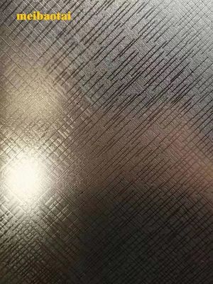 Buen precio Bronce de color grabado pincel de harilina de acero inoxidable de color de la hoja de la placa de decoración en línea