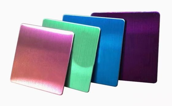 Buen precio Espejo de placa de acero inoxidable laminado en frío NO.4 Color de la línea del cabello en línea