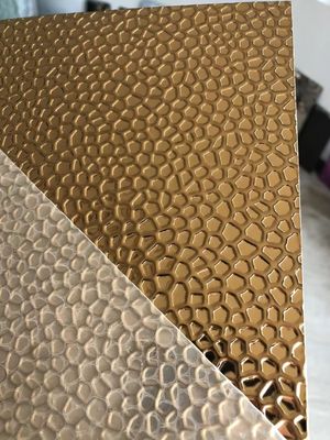 Lámina de acero inoxidable 304 para paredes y techos decorativos