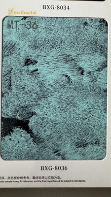 Buen precio Proyecto de decoración de láminas de acero inoxidable de estilo nuevo de color azul Ss304 en línea