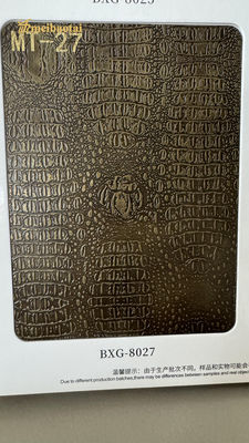 Buen precio 304 Imitación de patrón de camuflaje Hojas de acero inoxidable antibronceado en línea