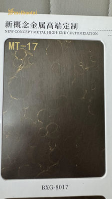 Buen precio 201 304 Imitación Hojas de acero inoxidable decorativas de cobre antiguo en línea