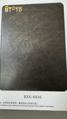 Buen precio 304 Texturas de piedra Hojas de acero inoxidable decorativas de bronce antiguo en línea