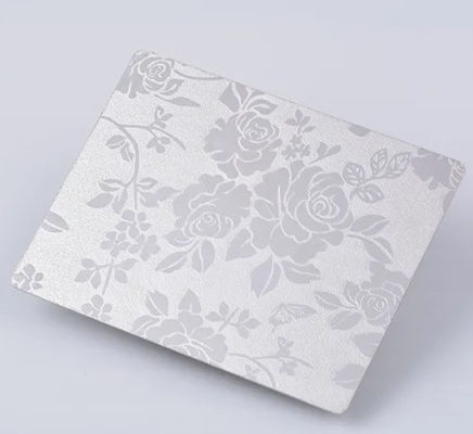 Buen precio Hoja de acero inoxidable de espejo SS304 para señalización y decoración en línea