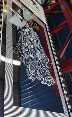 0.8MM acabado de espejo hoja de acero inoxidable grabado para decoración de ascensores y uso arquitectónico