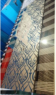 Buen precio Patrón de puerta de ascensor de diseño personalizado, chapa grabada de acero inoxidable en línea