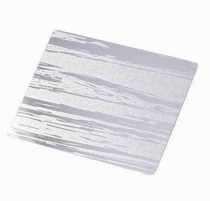 Hoja de acero inoxidable de espejo SS304 para señalización y decoración