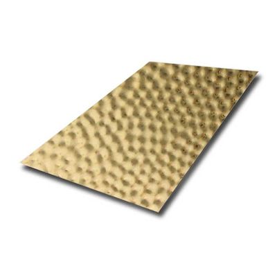 Buen precio Placa de acero inoxidable estampada con diseño de panal de abeja de 0,85 mm de grosor y recubrimiento de color para uso decorativo en línea