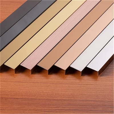 Fabricante U Profile 304 de acero inoxidable