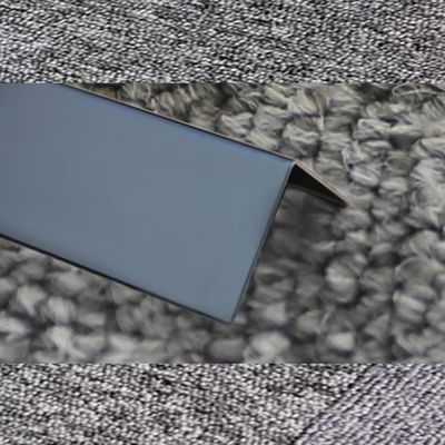 304 de acero inoxidable L Profile Tile Trim con PVD Color Coating y 2438mm de longitud para la decoración interior