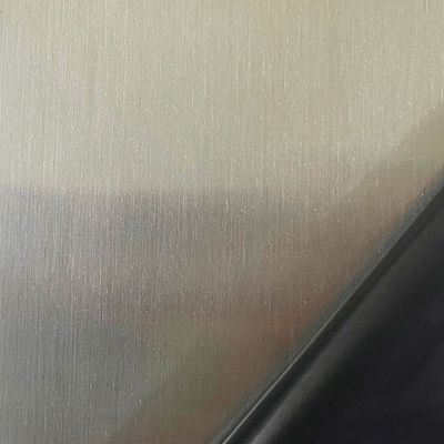 Buen precio Lámina de acero inoxidable con acabado cepillado Scotch Brite, recubierta de PVD de color, de 0,55 mm de grosor, 1219x2438 mm en línea