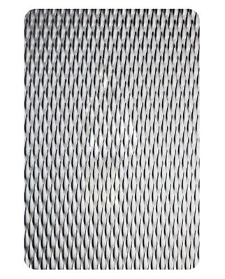 Buen precio Revestimiento de espejo de plata Grado 201 Hoja de acero inoxidable en relieve 0,85 mm de espesor para decoración de paredes en línea