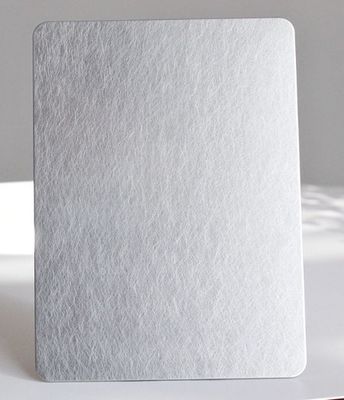Lámina de acero inoxidable con acabado satinado grado 201, 0.45 mm de espesor, para paneles de pared decorativos