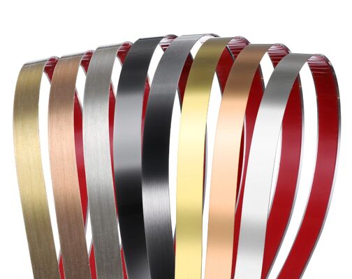 Buen precio PVD color recubierto de acero inoxidable de la tira de peeling y la tira de la vara - resistente a la corrosión y fácil de limpiar el recubrimiento de azulejos en línea