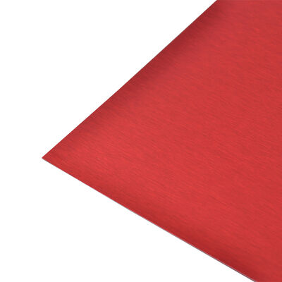 Buen precio Placa de acero inoxidable laminado en frío sostenible con acabado NO.4 y recubrimiento rojo PVD para aplicaciones decorativas en línea