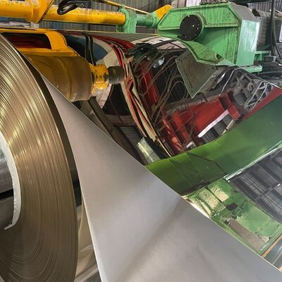 Envase de acero inoxidable laminado en frío PVD de oro espejo de acero inoxidable