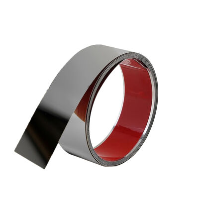 Moldura de acero inoxidable con revestimiento PVD resistente al desgaste con rollo adhesivo