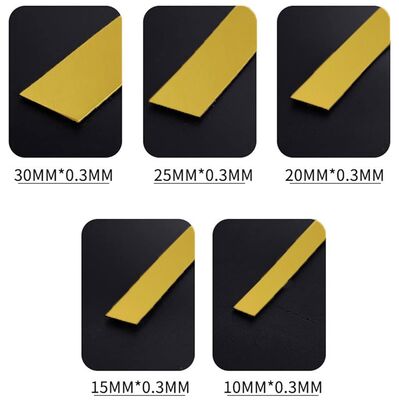 Buen precio Banda de recorte de acero inoxidable de espejo de oro autoadhesivo, decoración de pared DIY en línea