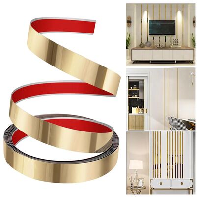 Buen precio Revestimiento de barras planas decorativas de acero inoxidable de lujo para muebles y paredes en línea
