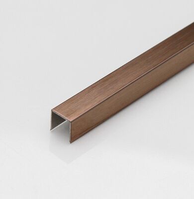 Buen precio Gratuito de oro rosa de acero inoxidable cepillado para pared en línea