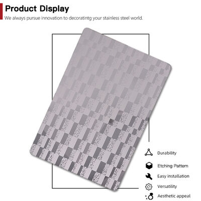 Buen precio Plancha de elevador de acero inoxidable de 1219x3048 mm Tamaño para aplicaciones decorativas online