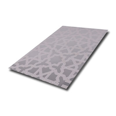Buen precio Patrón de diseño popular de grabado, lámina decorativa de metal para ascensor online