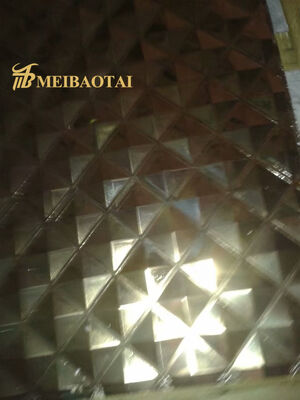 Buen precio Diseño de escamas de pescado de hoja de acero inoxidable con espejo dorado para paneles de pared decorativos online