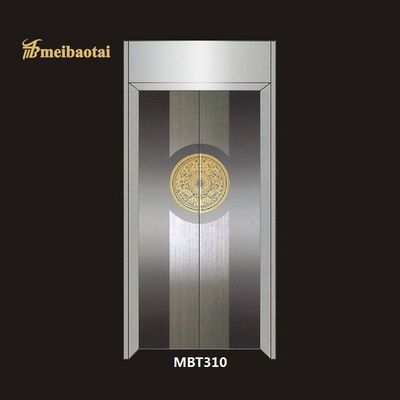 Buen precio la hoja de acero inoxidable del elevador del grueso de 0.95m m grabó al agua fuerte la elevación pulida decorativa en línea