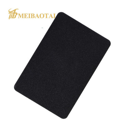 Buen precio Lámina decorativa de acero inoxidable de 0.75 mm de espesor con chorro de arena y antihuellas para elegantes paneles de pared en línea