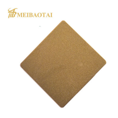 Buen precio La placa de acero inoxidable decorativa de los 8FT, 0.55m m Pvd cubrió la hoja de acero inoxidable en línea