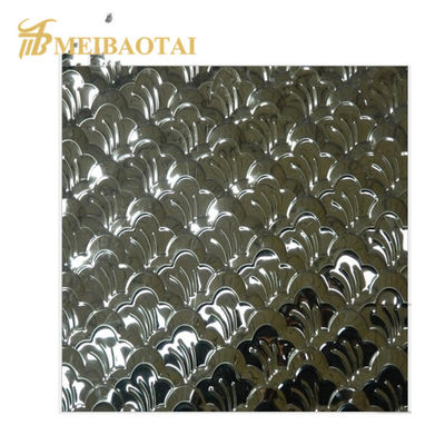 Lámina de acero inoxidable pulido en relieve dorado y negro con 0,85 mm de grosor y doble película de PVC para uso decorativo