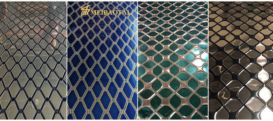 Buen precio Lámina gofrada de acero inoxidable 201 con recubrimiento de color PVD y superficie de espejo para aplicaciones decorativas en línea