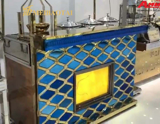 El Rhombus grabó en relieve los paneles de acero inoxidables para adornar a los armarios de cocina