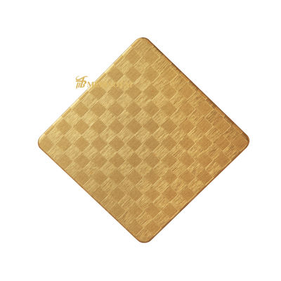 Buen precio El SUS 304 la rayita 201 316L grabó al agua fuerte la anchura inoxidable 1500m m de la hoja de acero en línea