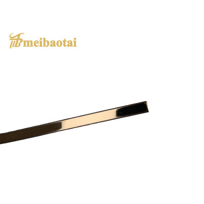 Rodapié de azulejo de acero inoxidable de 8 mm con recubrimiento de color rosa, norma EN para protección de esquinas